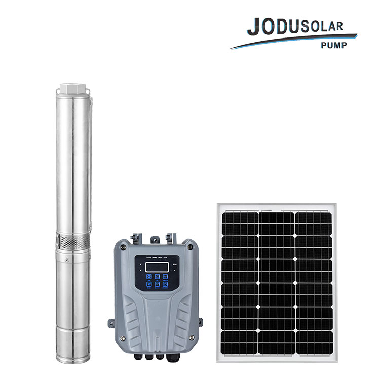 प्लास्टिक प्ररित करनेवाला के साथ 3 इंच 200w-1100w सौर पंप